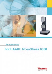 Thermo Scientific HAAKE RheoStress 6000 Accessories Brochure 2